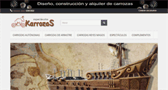 Desktop Screenshot of karrozas.com